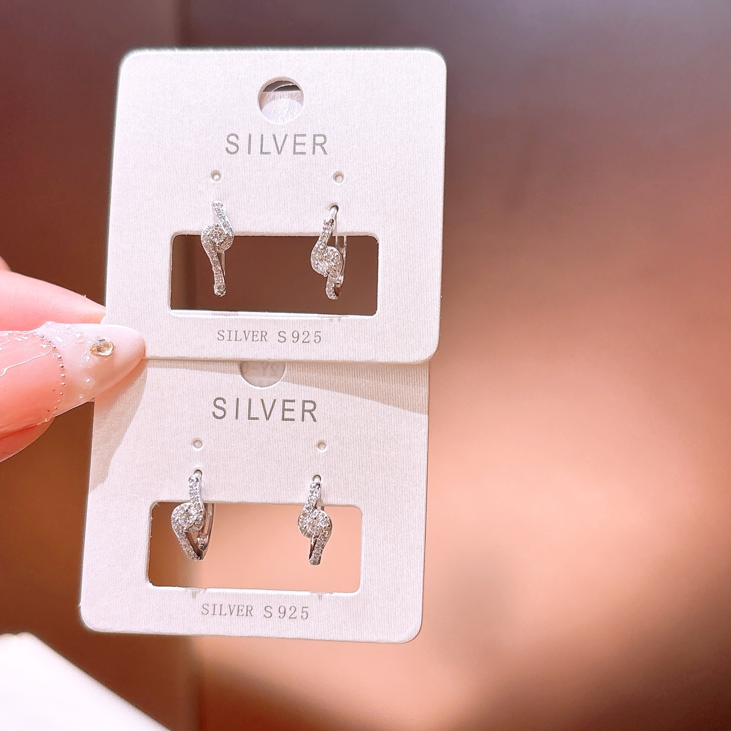 ファッションアレルギー対応シルバーイヤーカフゴールド 母の日