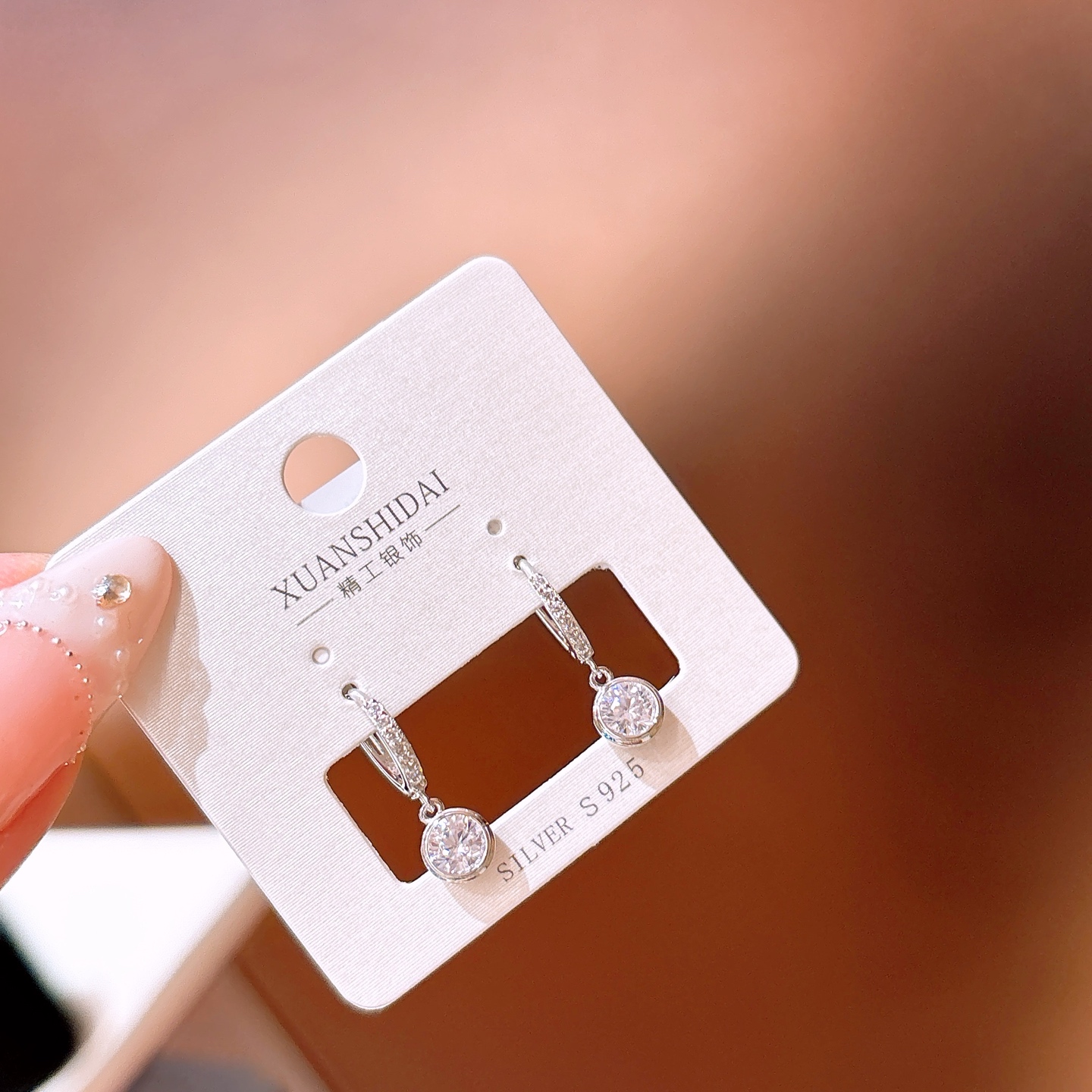 ミニマリストファインシルバーイヤーカフシルバー プロポーズ