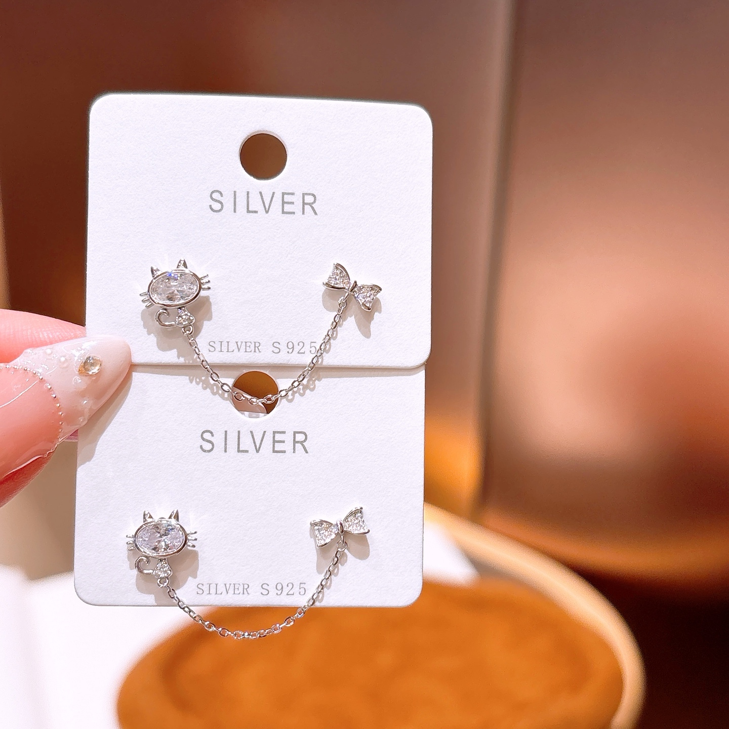 エレガントS925スターリングシルバーイヤリングシルバー ギフト