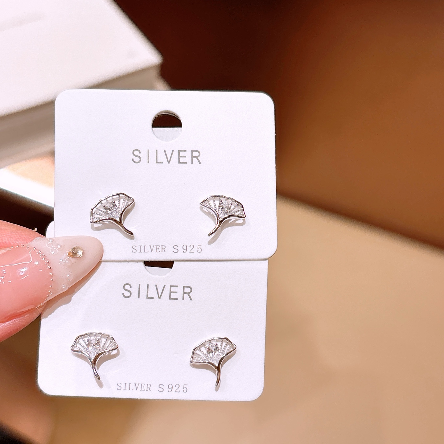 柔らか高品質シルバーイヤリングシルバー 日常使い