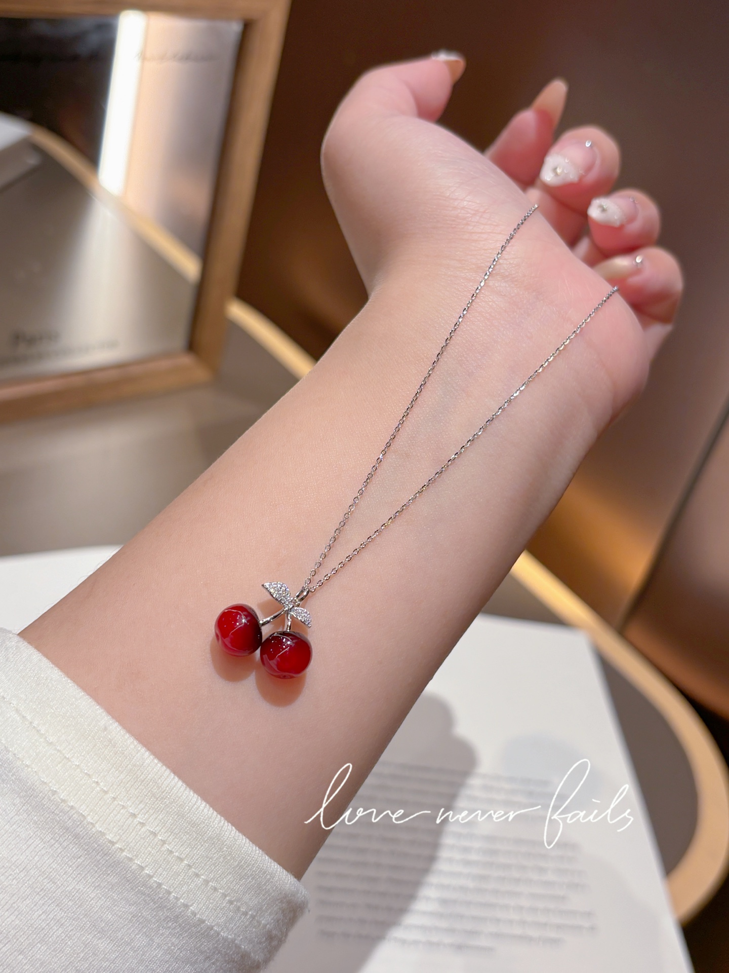 繊細925シルバーネックレスゴールド 誕生日