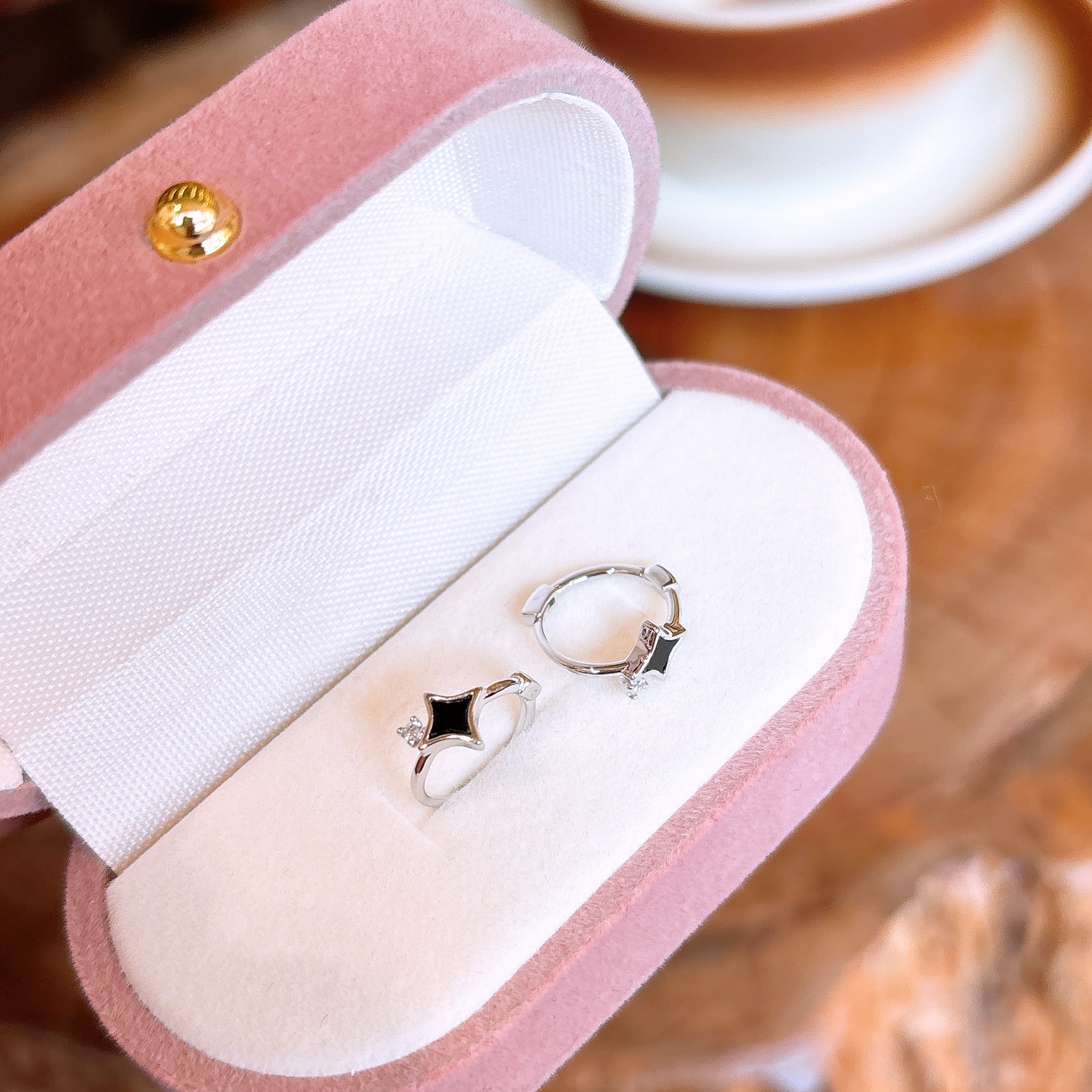 High Polish Silver Ear Cuffs Girly Date Night Gold