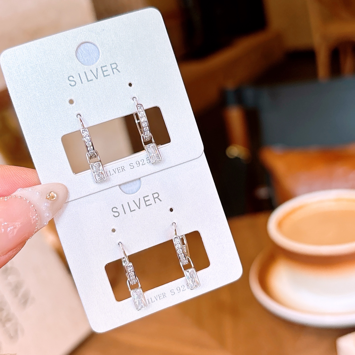 Fine Silver Ear Cuffs Light Luxury Anniversary Gold