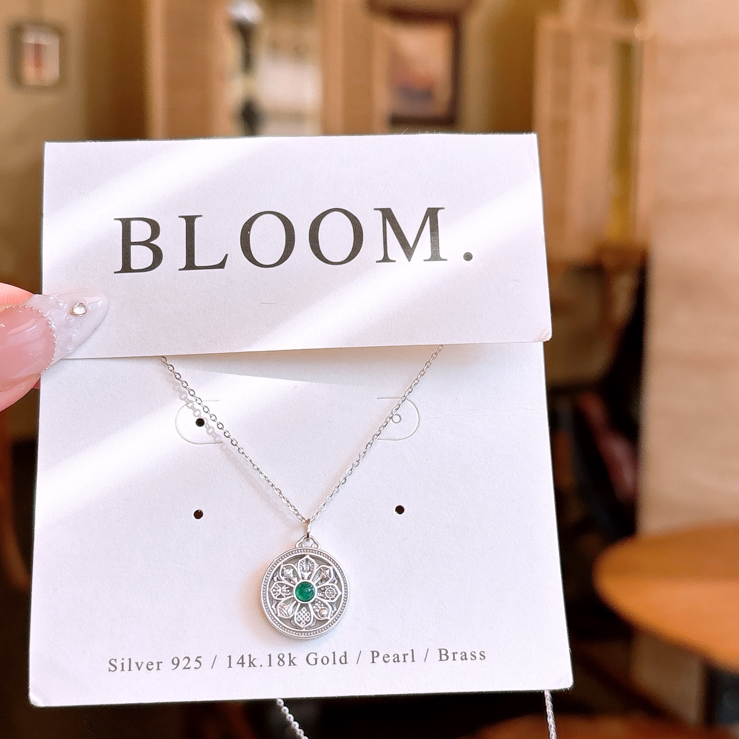 インスタ風低アレルギー銀ネックレスゴールド 年次パーティー