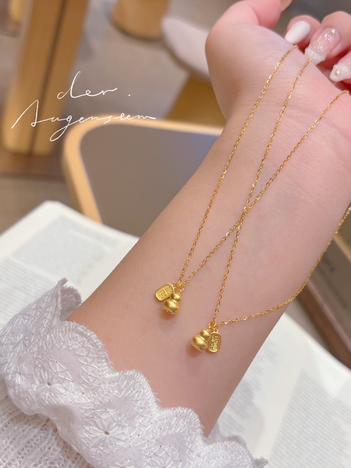 フレンチS925スターリングシルバーネックレスシルバー 母の誕生日