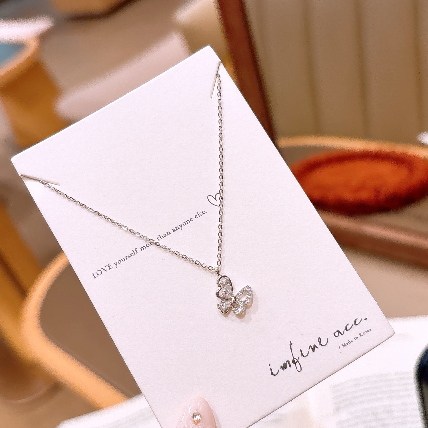 精巧925シルバーネックレスゴールド クリスマス