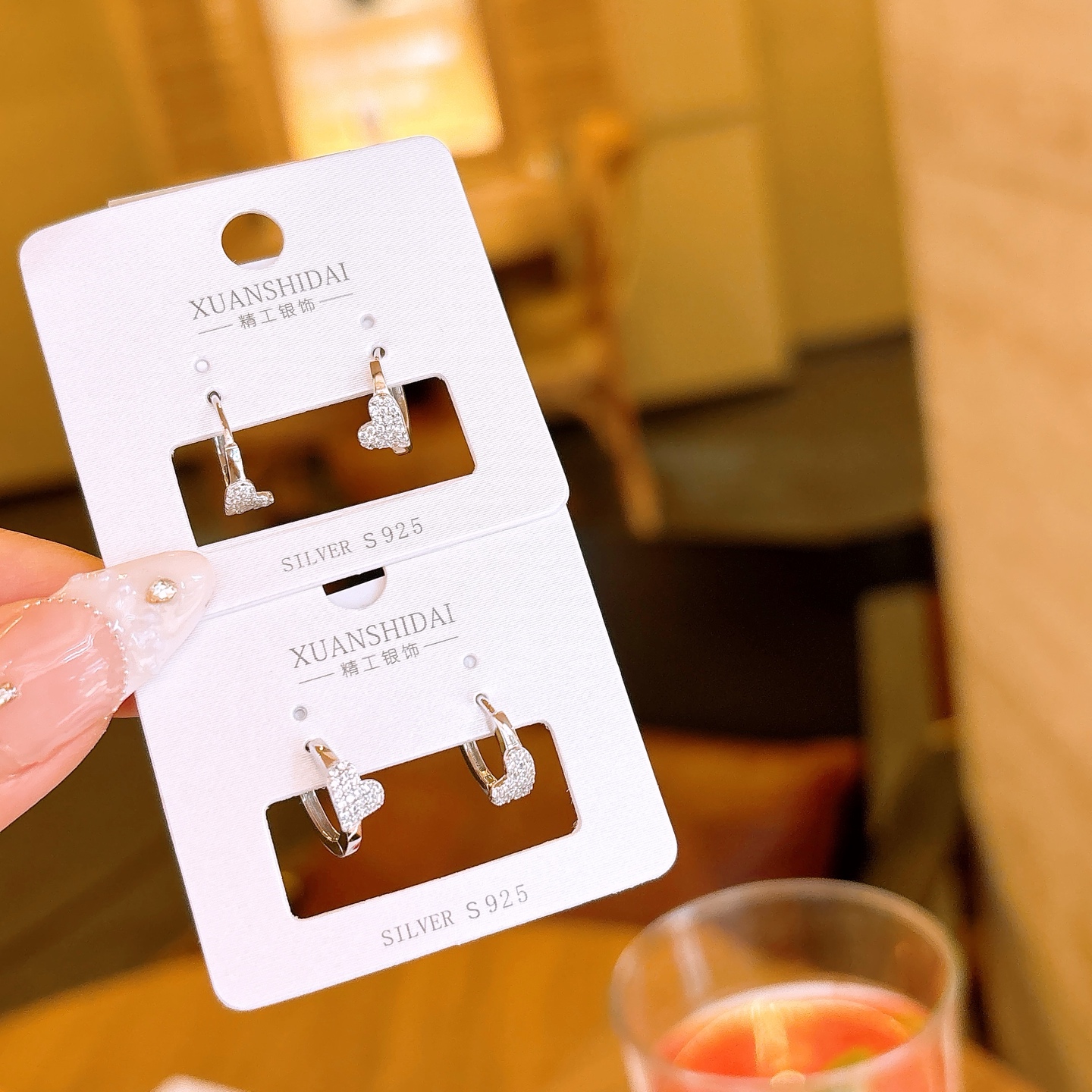 ファッション925シルバーイヤーカフゴールド 親友へのプレゼント