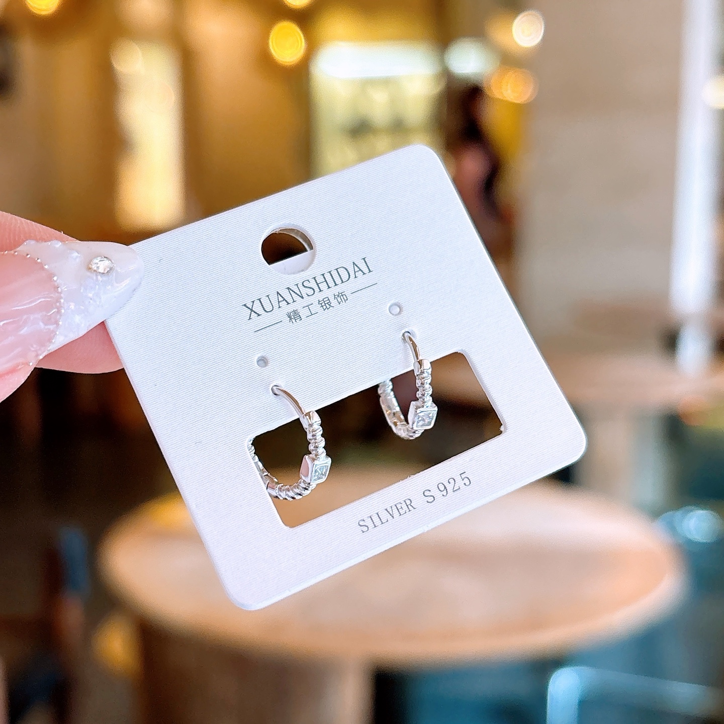 ロマンチック高品質シルバーイヤーカフゴールド 父の日