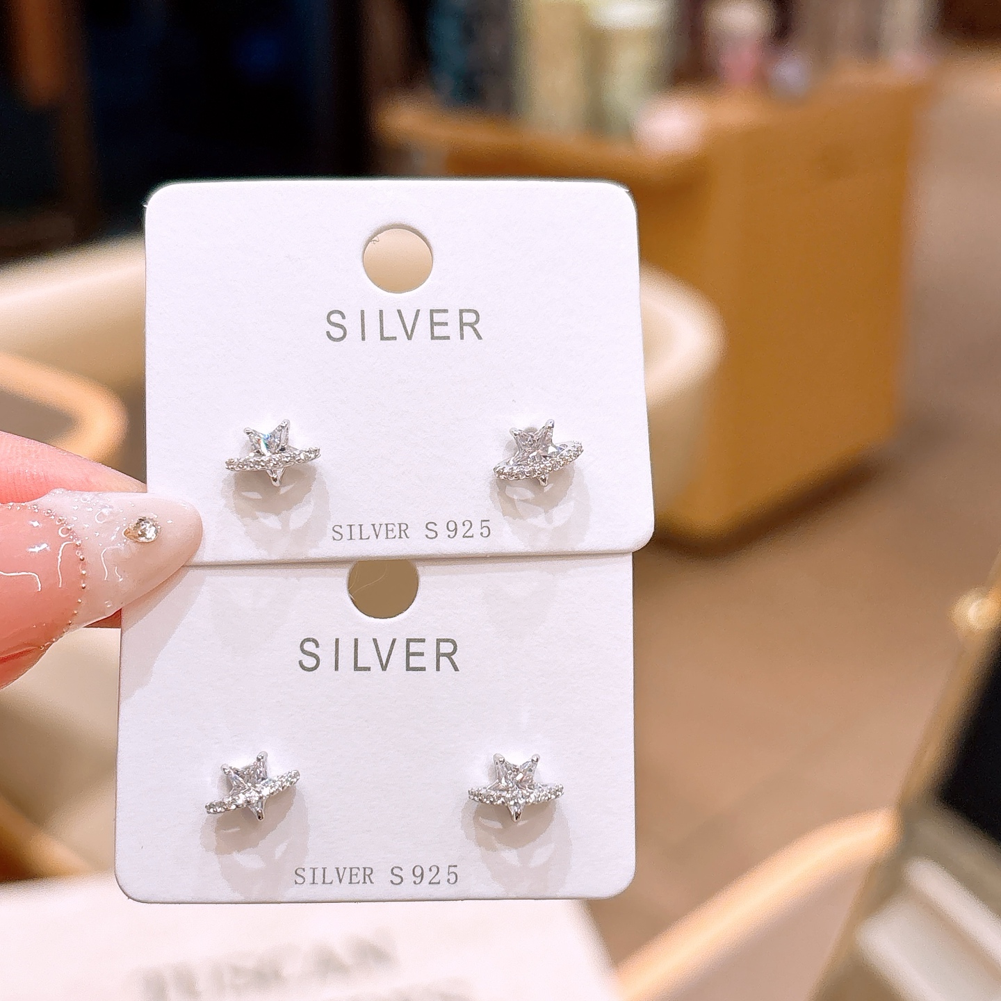 森ガール高品質シルバーイヤリングゴールド 父の日