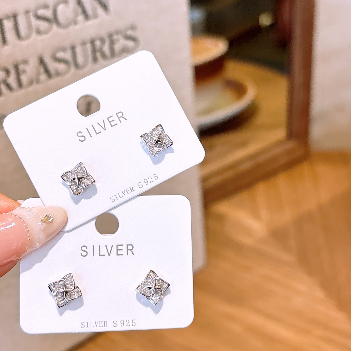 柔らか925シルバーイヤリングシルバー ウェディングギフト