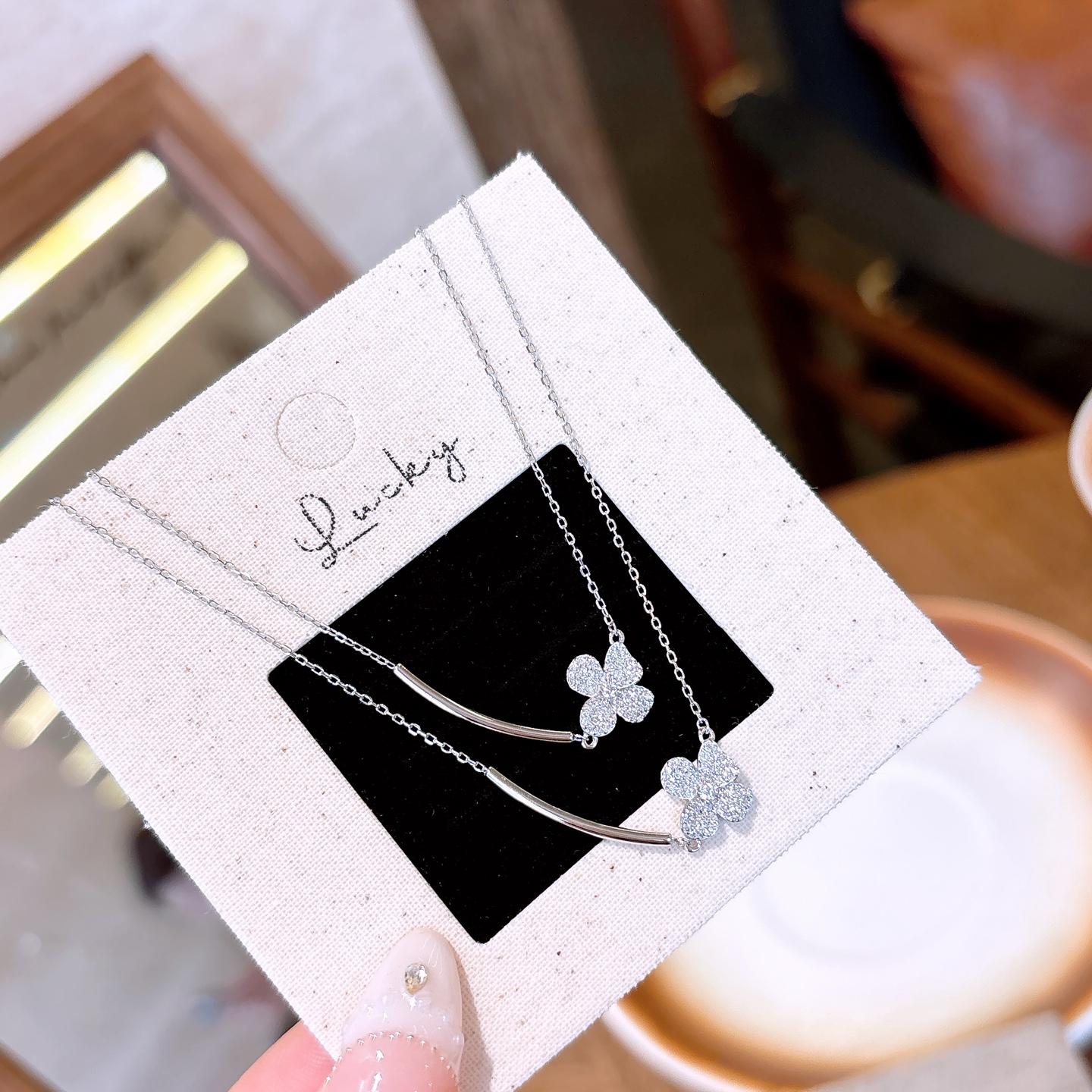 高級感高品質シルバーネックレスゴールド 先生の日