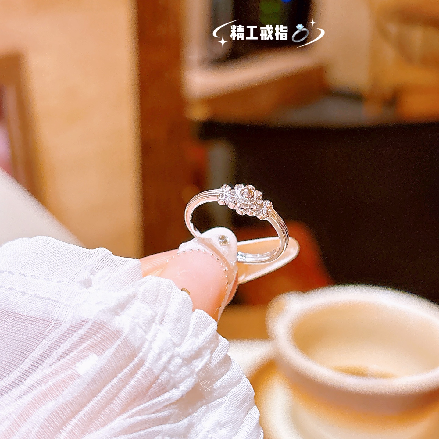 S925 Sterling Silver Ring Minimalist Wedding Gold