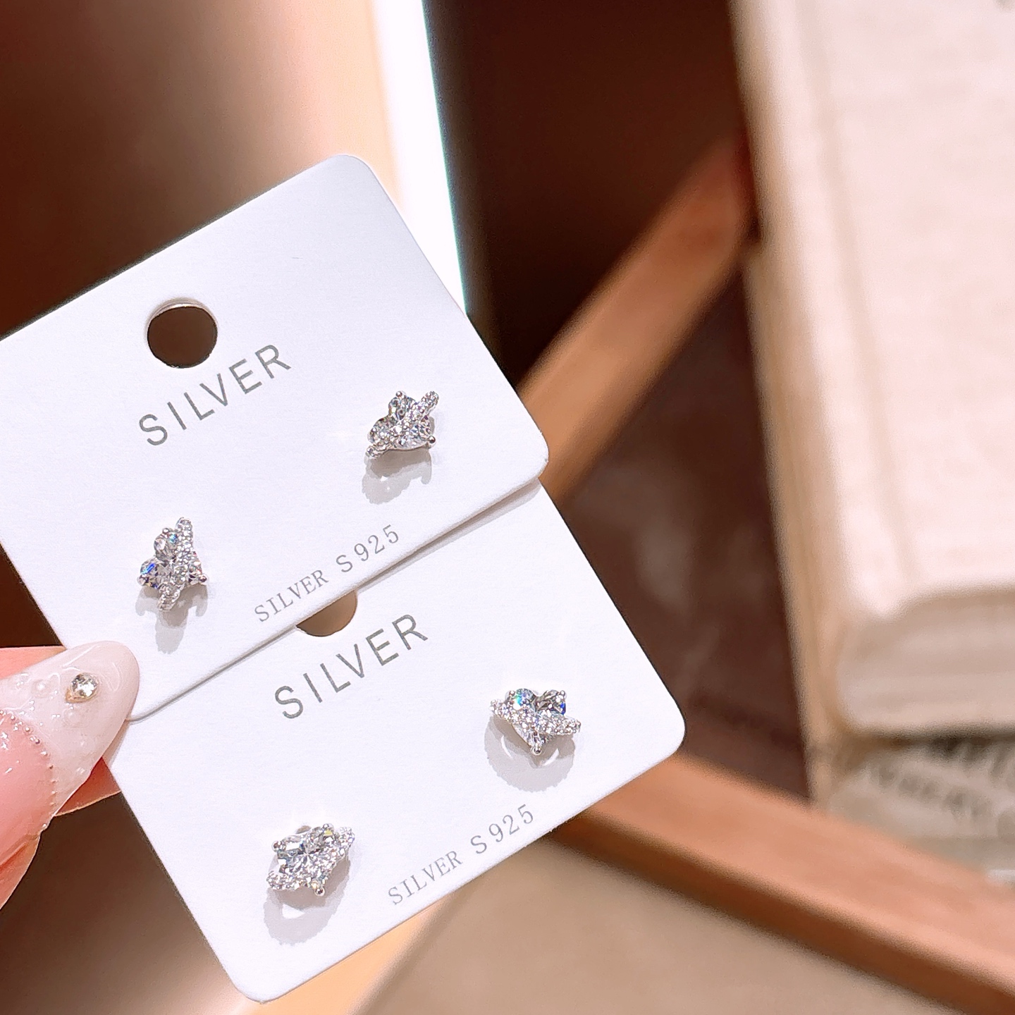 Nickel Free Silver Earrings Playful Bestie Gift Gold