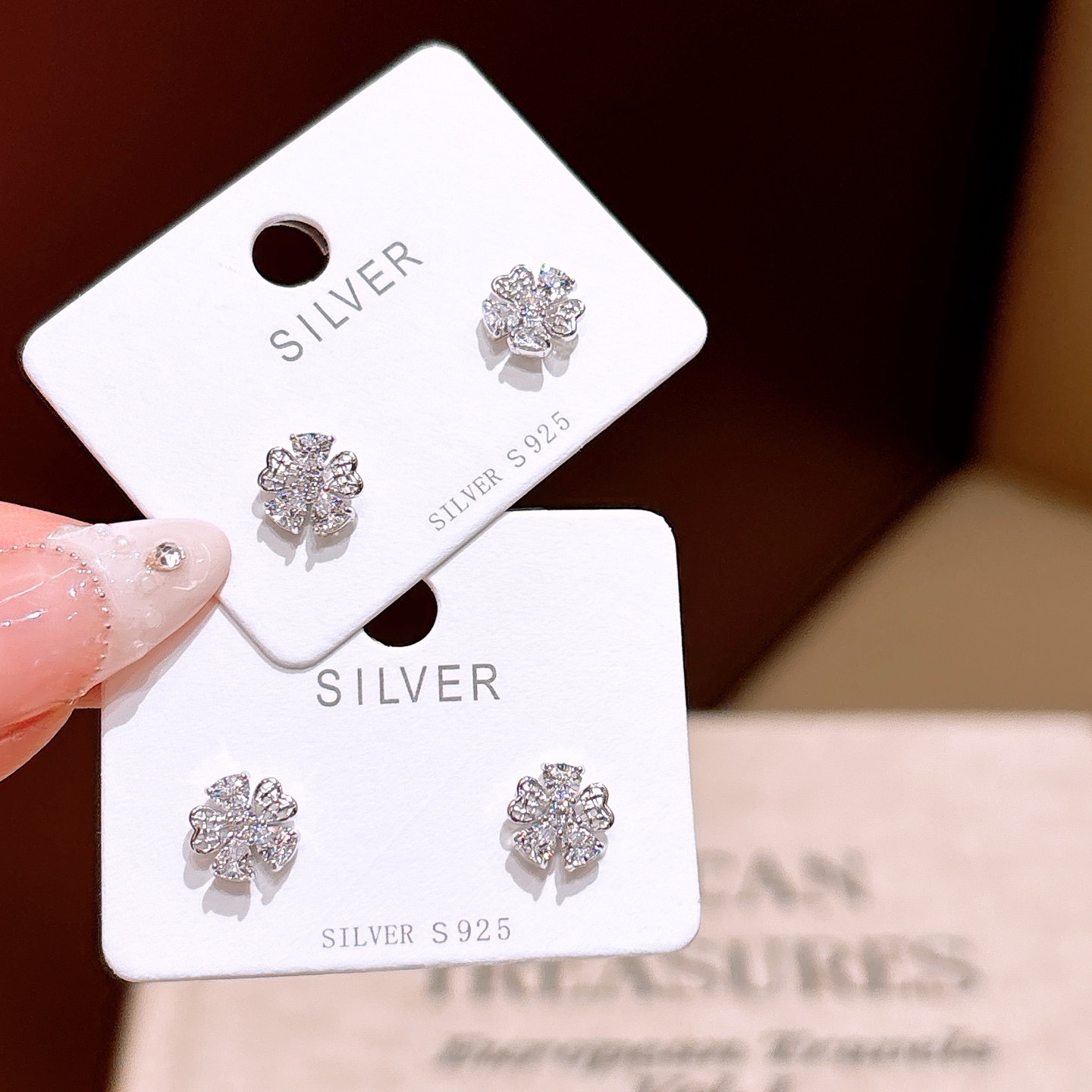 柔らかアレルギー対応シルバーイヤリングシルバー 母の誕生日