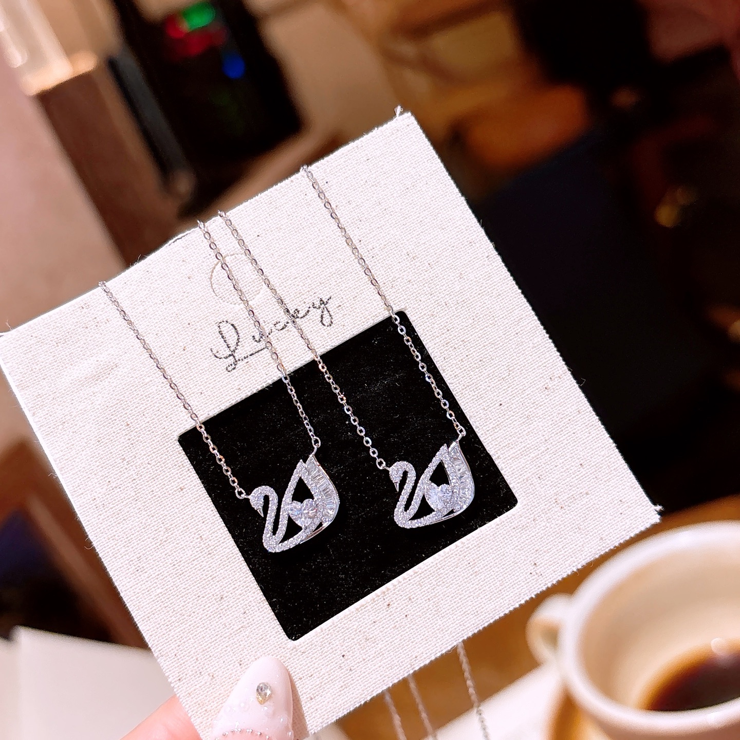 柔らか高品質シルバーネックレスゴールド 記念日