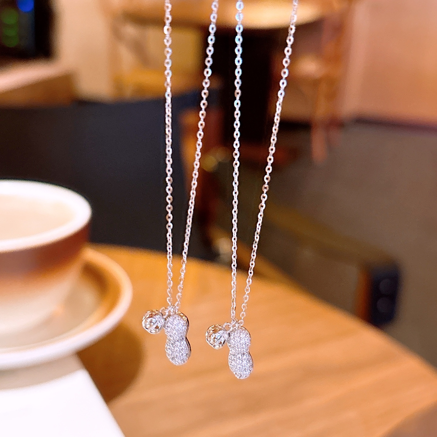 Fine Silver Necklace Intellectual Graduation Silver