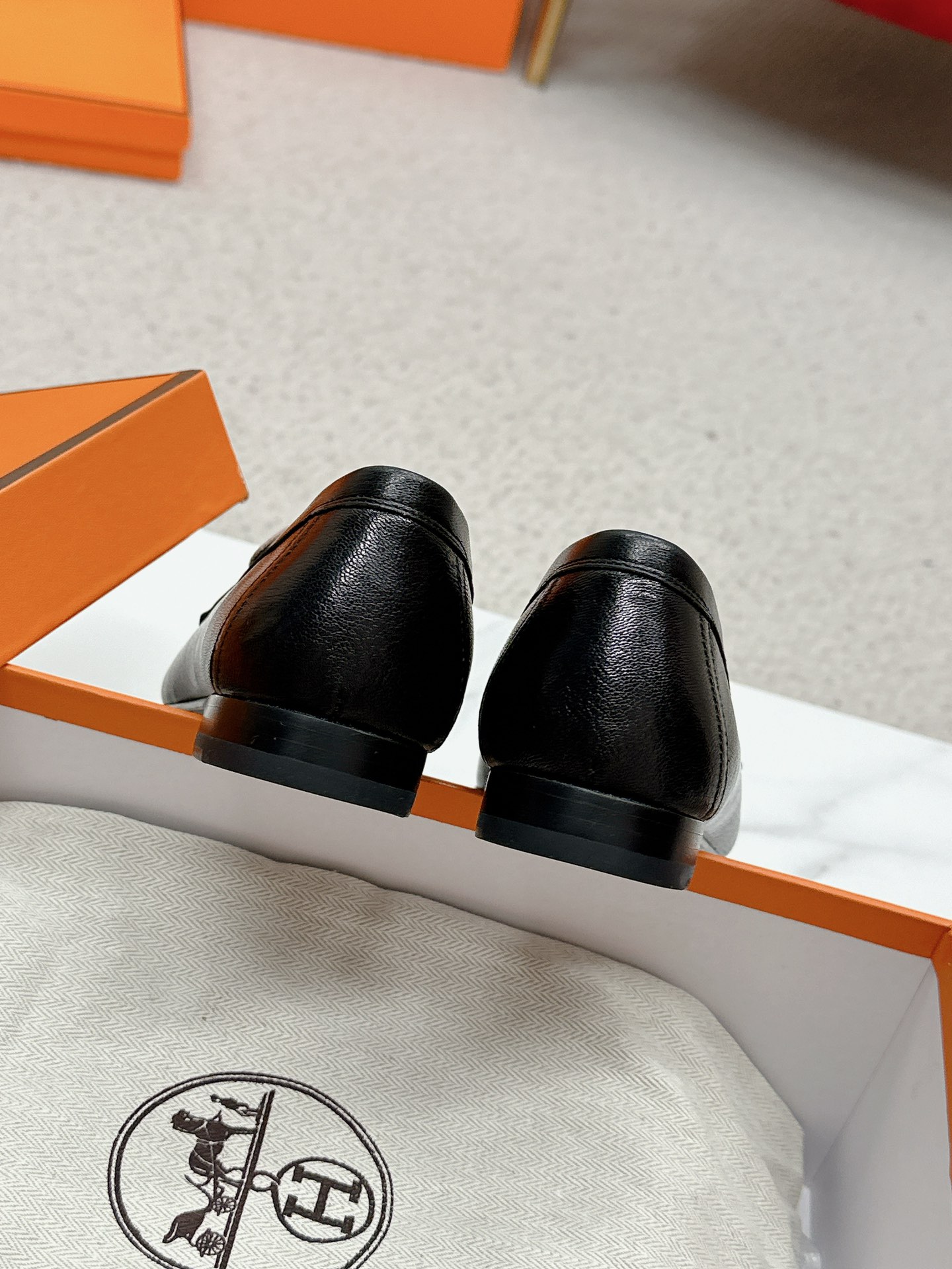 HERMES Royal Loafers, Handmade Leather, Iconic H Buckle, Comfortable & Stylish 9 a1721892208783 1348