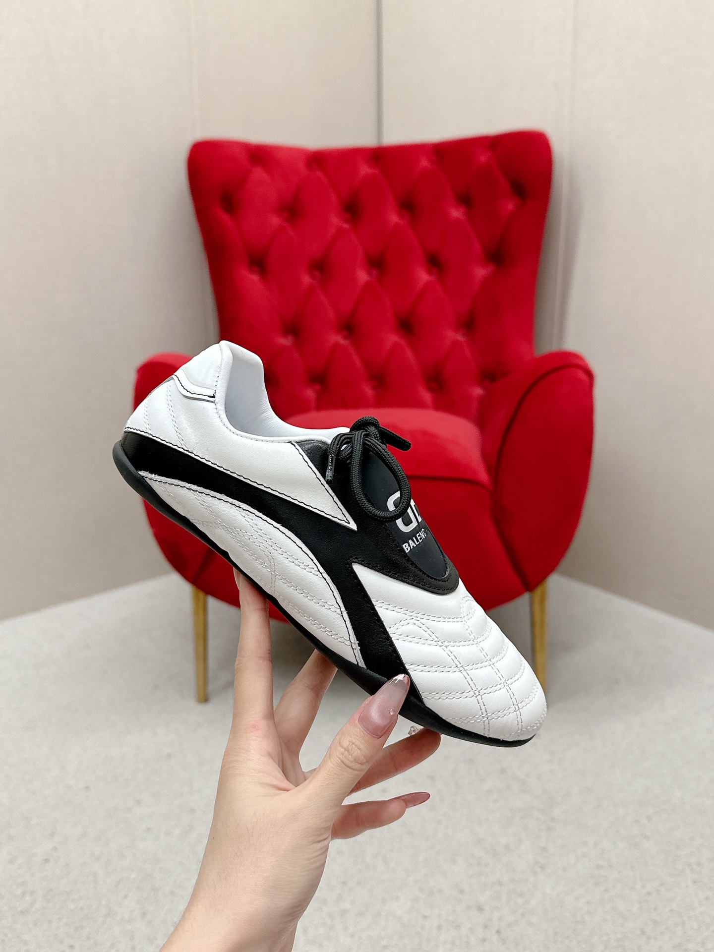 Balenciaga Quilted Double B Sneakers
