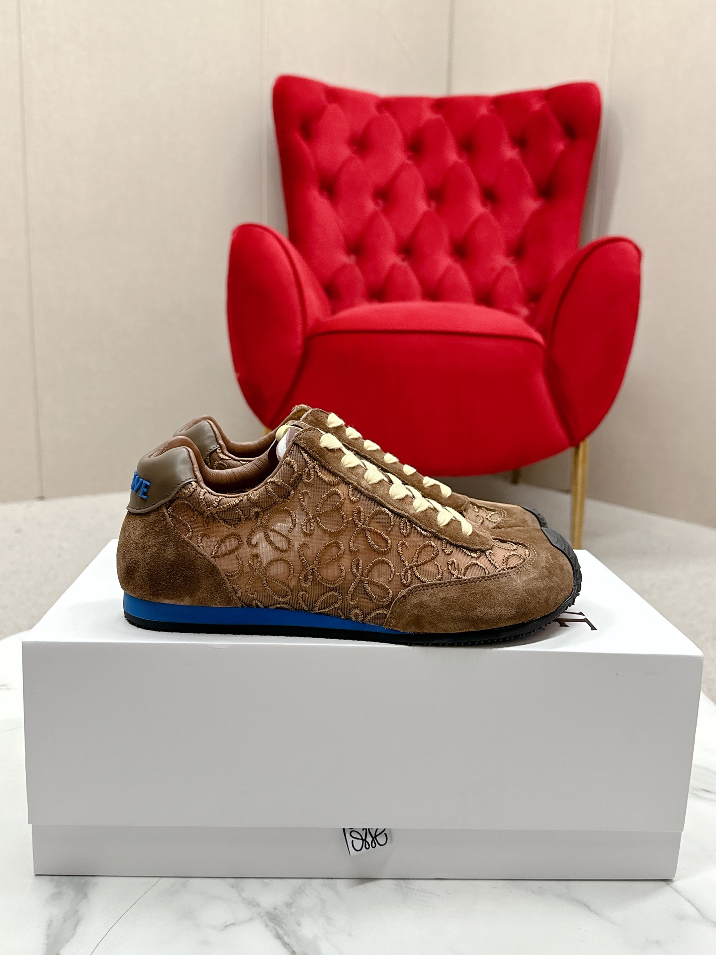 Loewe Ballet Runner 2.0 Leather Sneakers Casual Shoes For Women 4 a1745676226288 4276