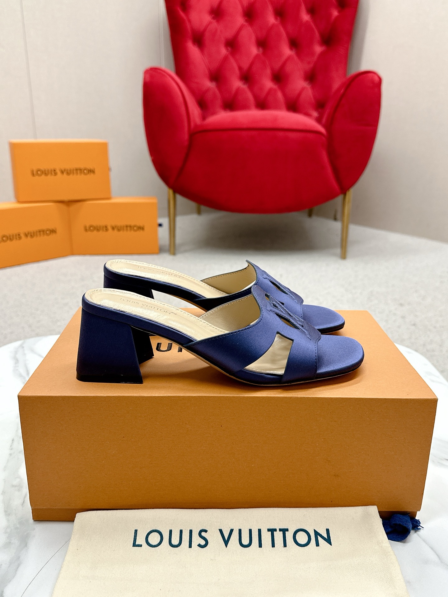 Title: Louis Vuitton 648 Heel Sandals Review Summary: Review of top version Louis Vuitton 648 heel sandals. - 图片 3