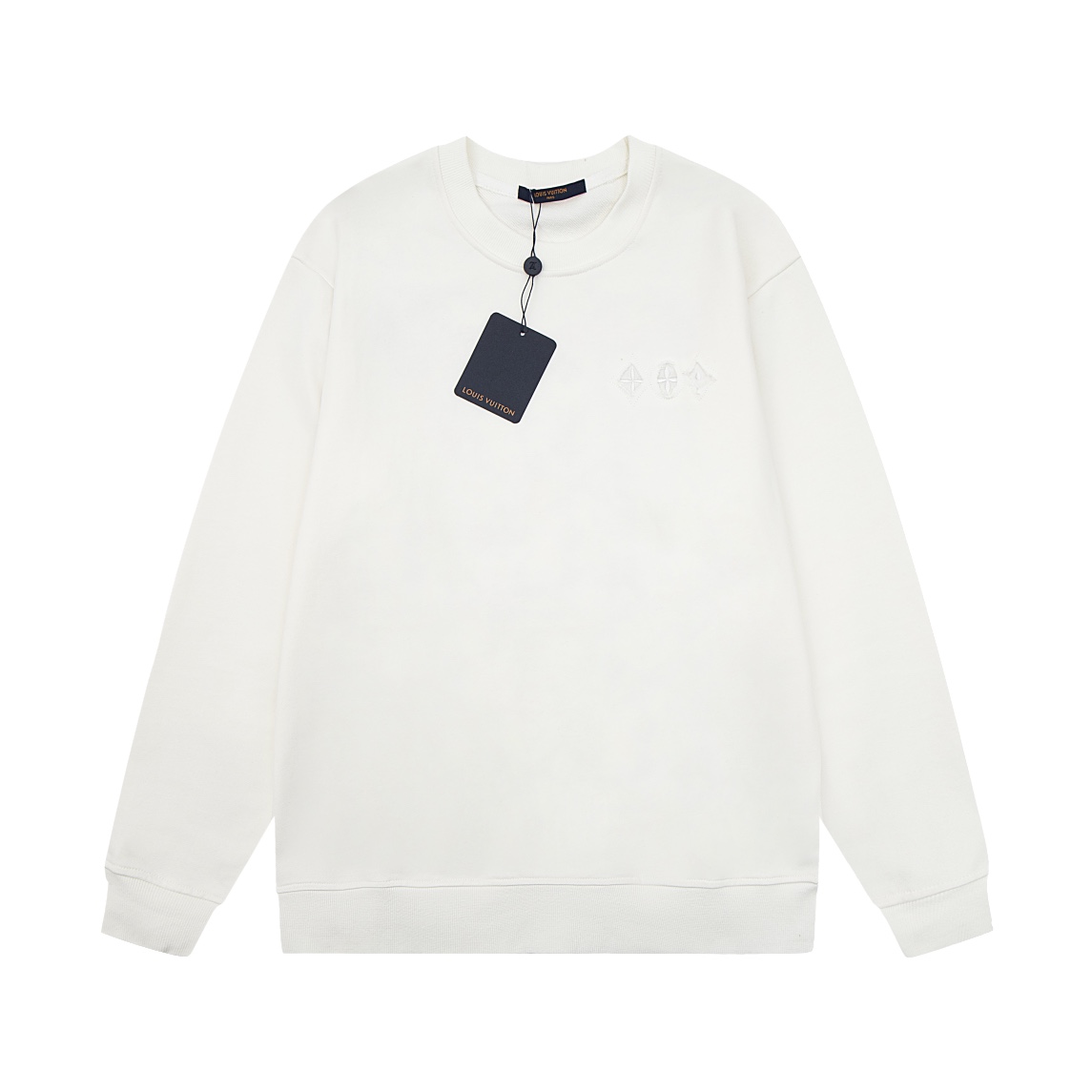 Louis Vuitton Clothing Sweatshirts Black Khaki White