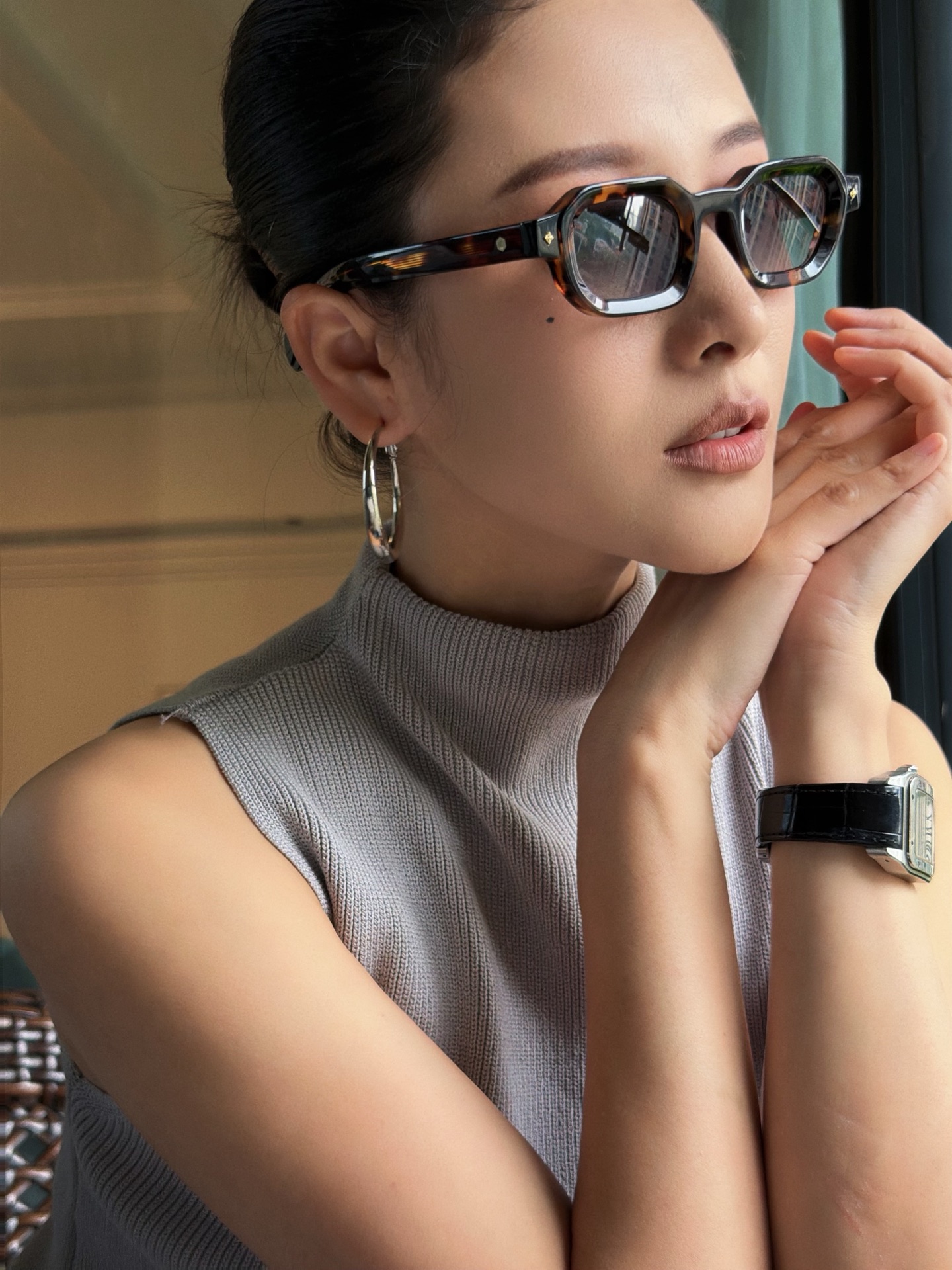 Sato SunglassesTOP QUALITYMODEL： LA VEGASIZE：44口26-1