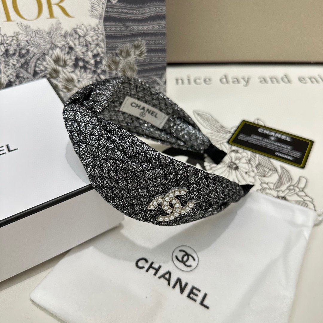 配全套包装Chanel香奈儿爆款发箍专柜款出货一看就特别高档超级百搭必须自留