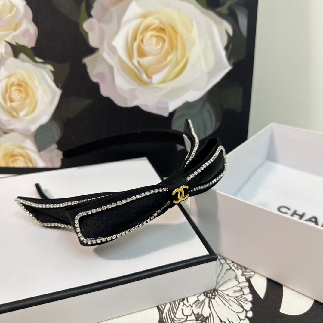 配专柜包装Chanel香奈儿最新珐琅发箍小仙女快入手特殊材质不嘞头可盐可甜