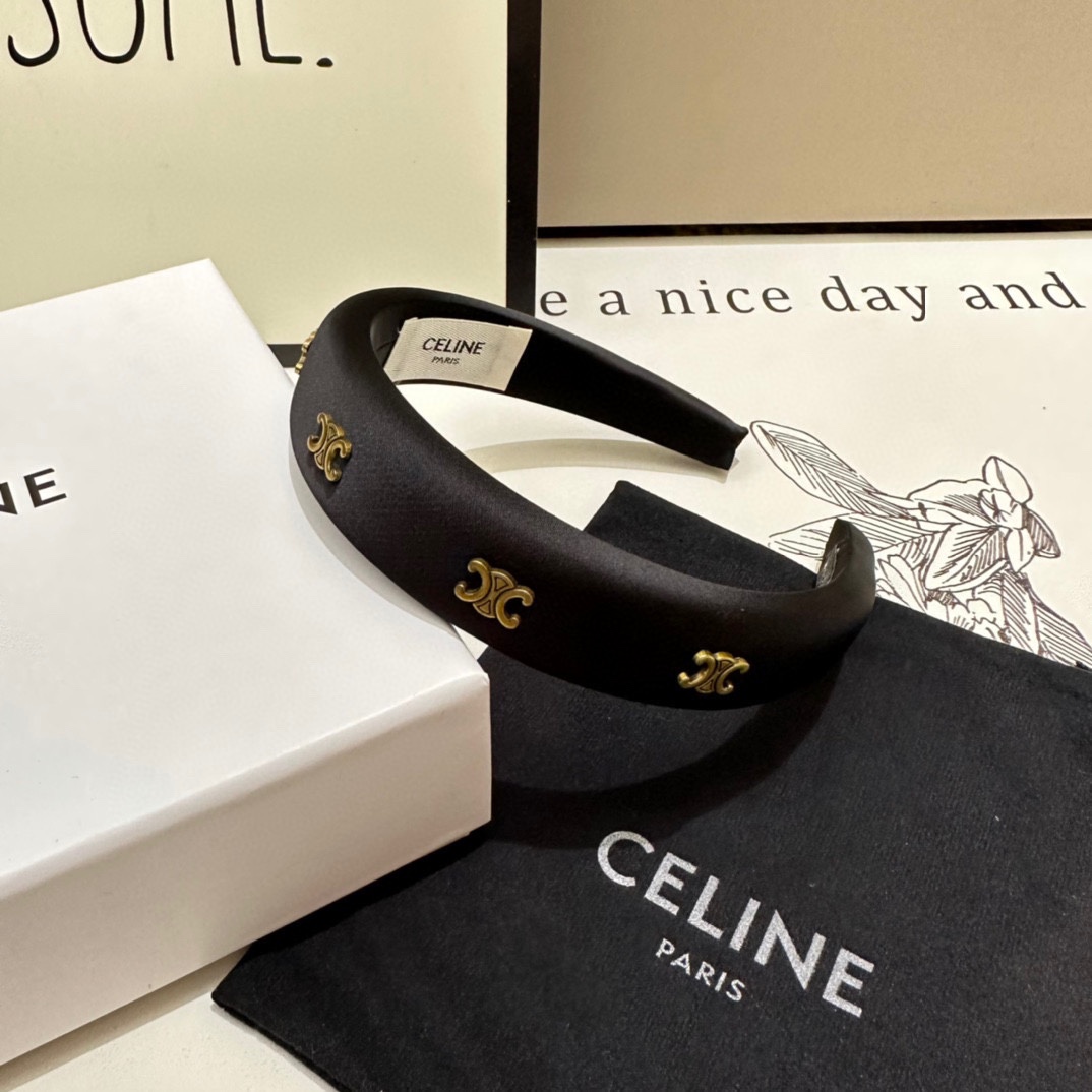配专柜包装Celine赛琳最新发箍小仙女快入手特殊材质不嘞头可盐可甜