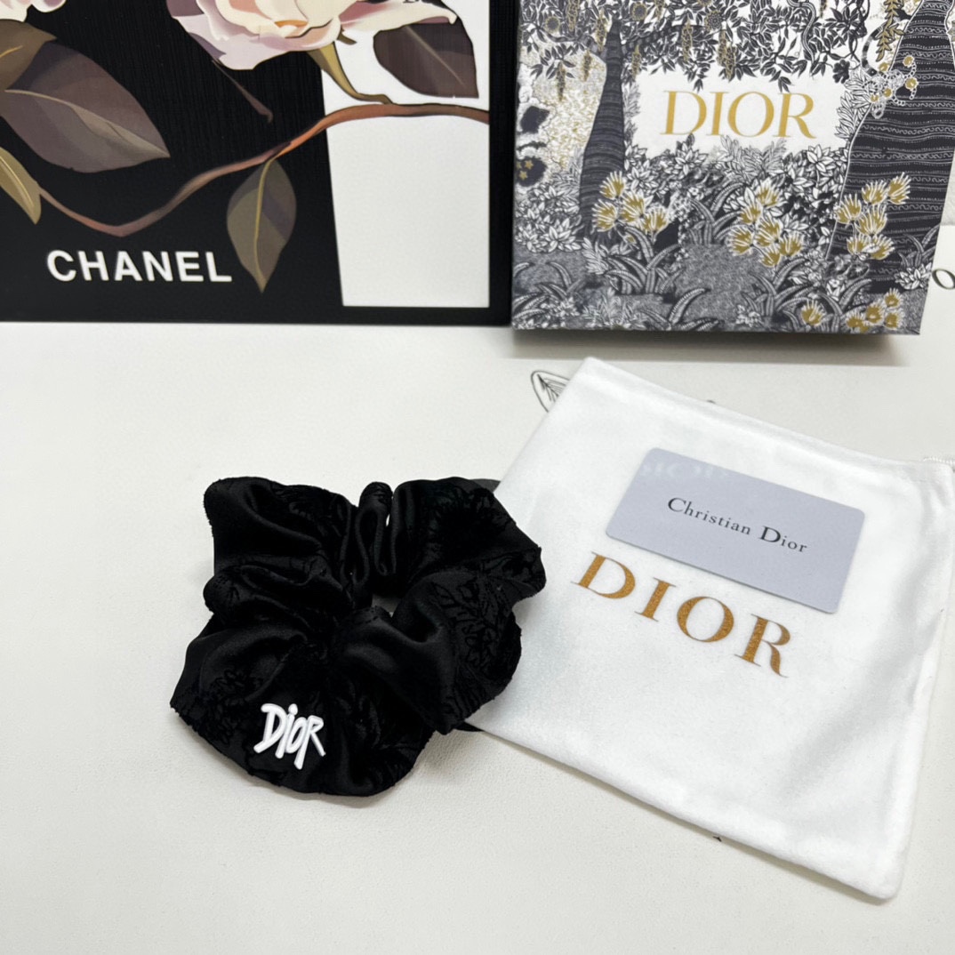 单个配全套包装Dior迪奥爆款暗纹发圈专柜款出货一看就特别高档超级百搭必须自留