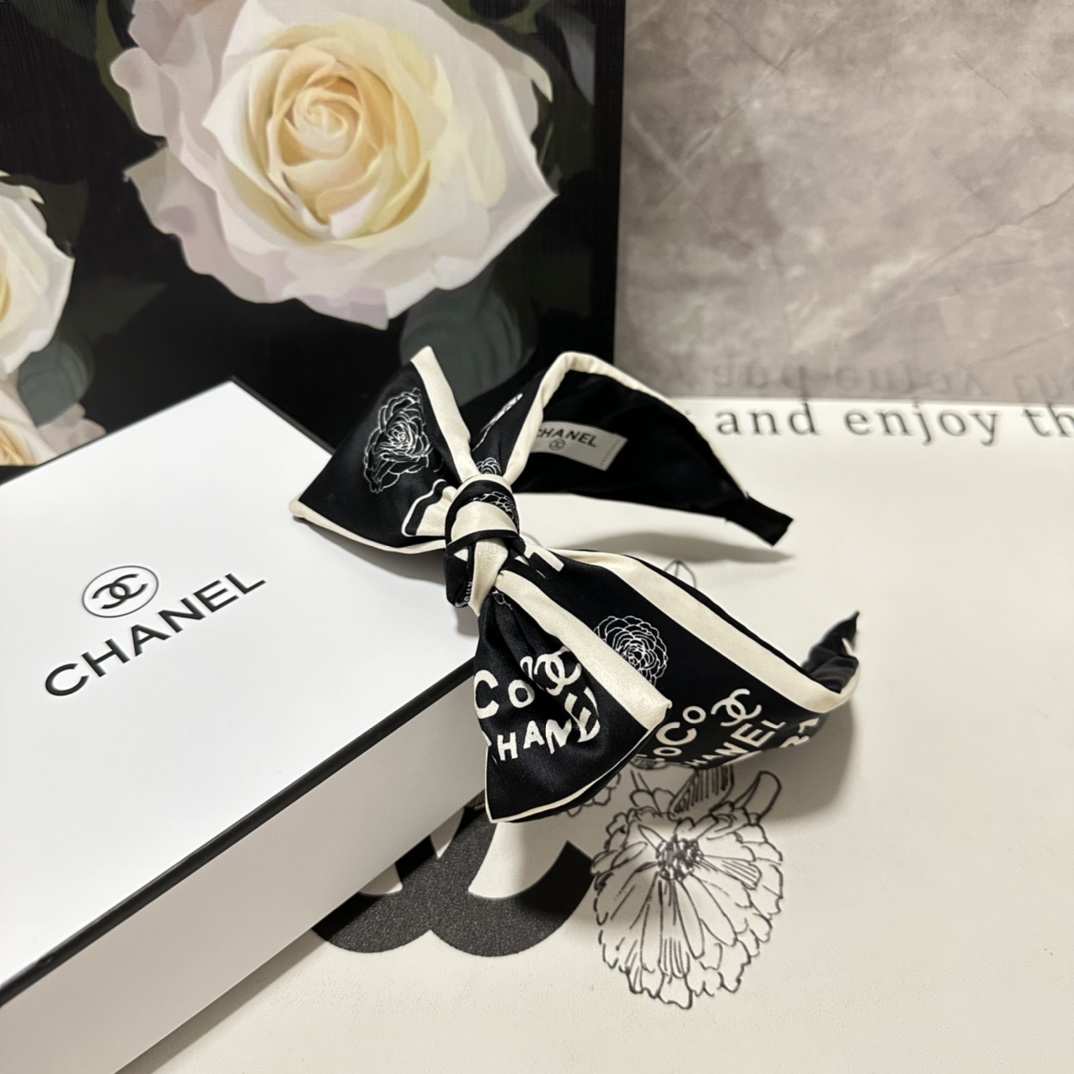配专柜包装Chanel香奈儿最新小香风发箍小仙女快入手特殊材质不嘞头可盐可甜