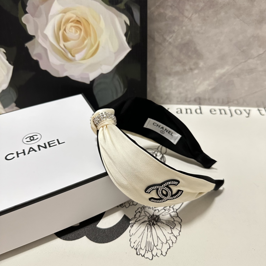 配专柜包装Chanel香奈儿爆款出货最新小香风发箍小仙女快入手特殊材质不嘞头可盐可甜