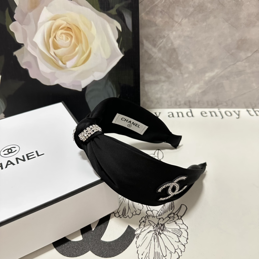 配专柜包装Chanel香奈儿爆款出货最新小香风发箍小仙女快入手特殊材质不嘞头可盐可甜