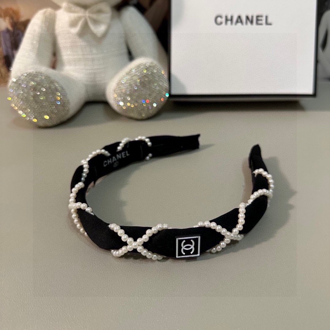 配专柜包装Chanel香奈儿最新五金发箍#信我！人手必备的单品这件必须买洋气神仙颜值小仙女要收了它谁戴谁