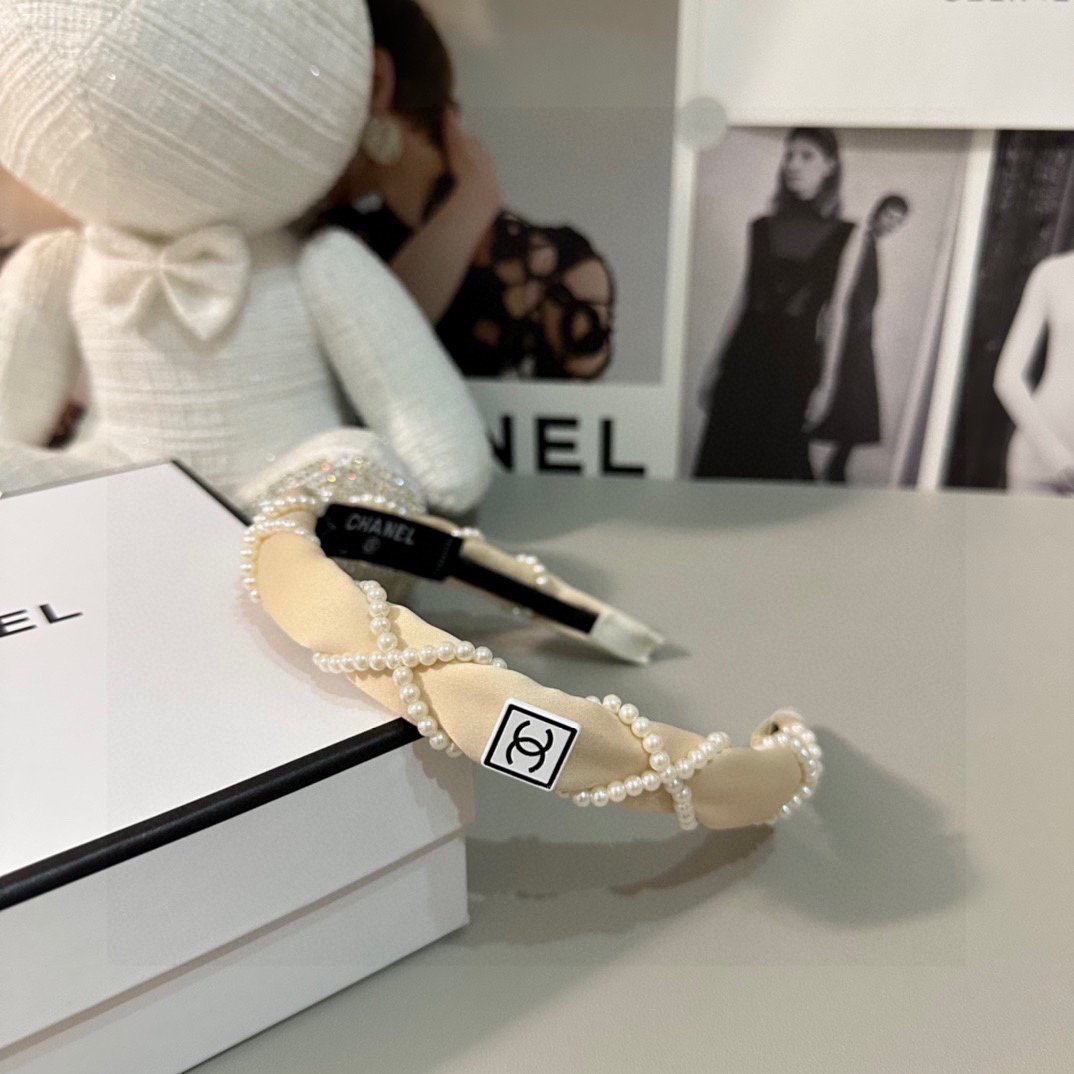 配专柜包装Chanel香奈儿最新五金发箍#信我！人手必备的单品这件必须买洋气神仙颜值小仙女要收了它谁戴谁