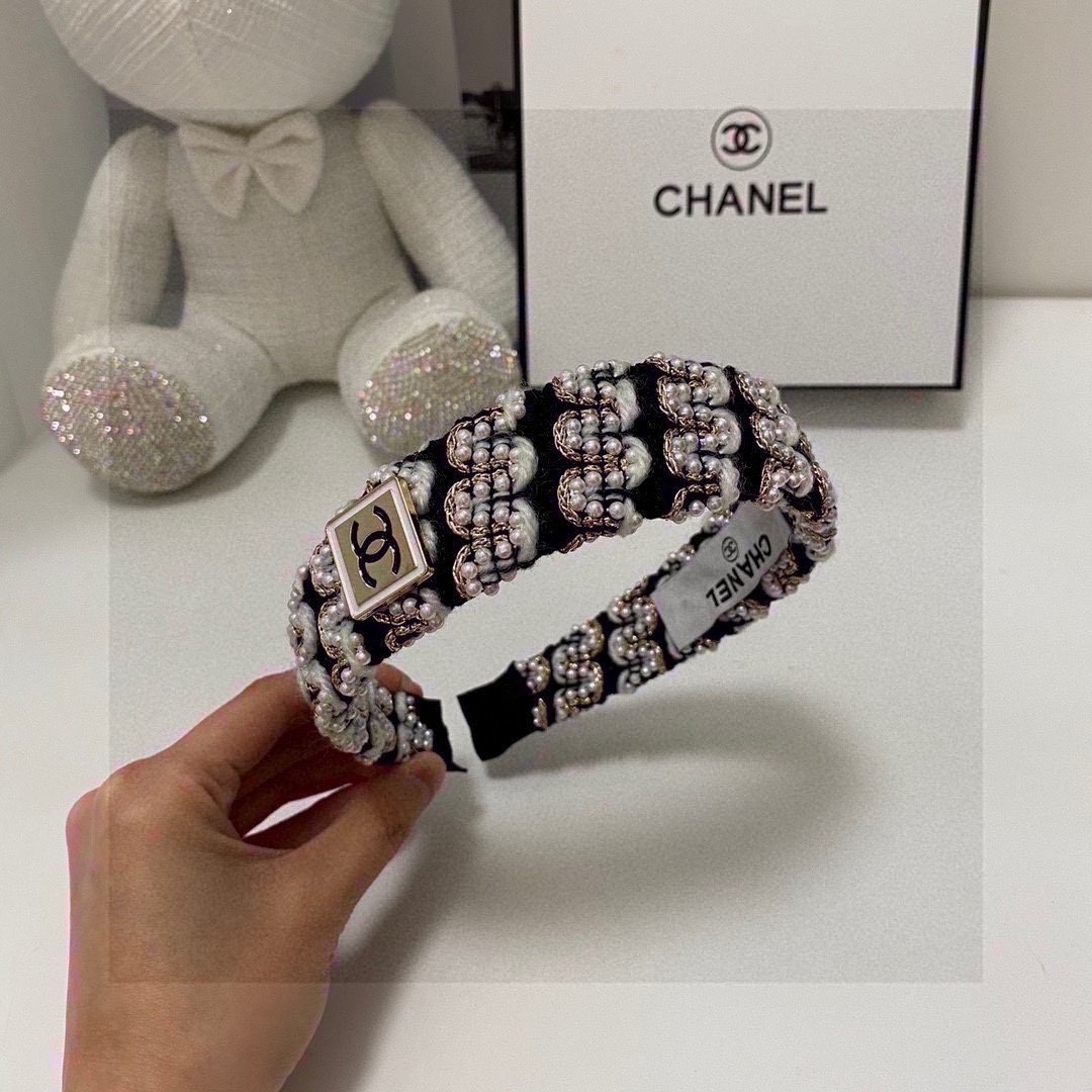 配专柜包装Chanel香奈儿最新发箍小仙女入手特殊材质不嘞头可盐可甜