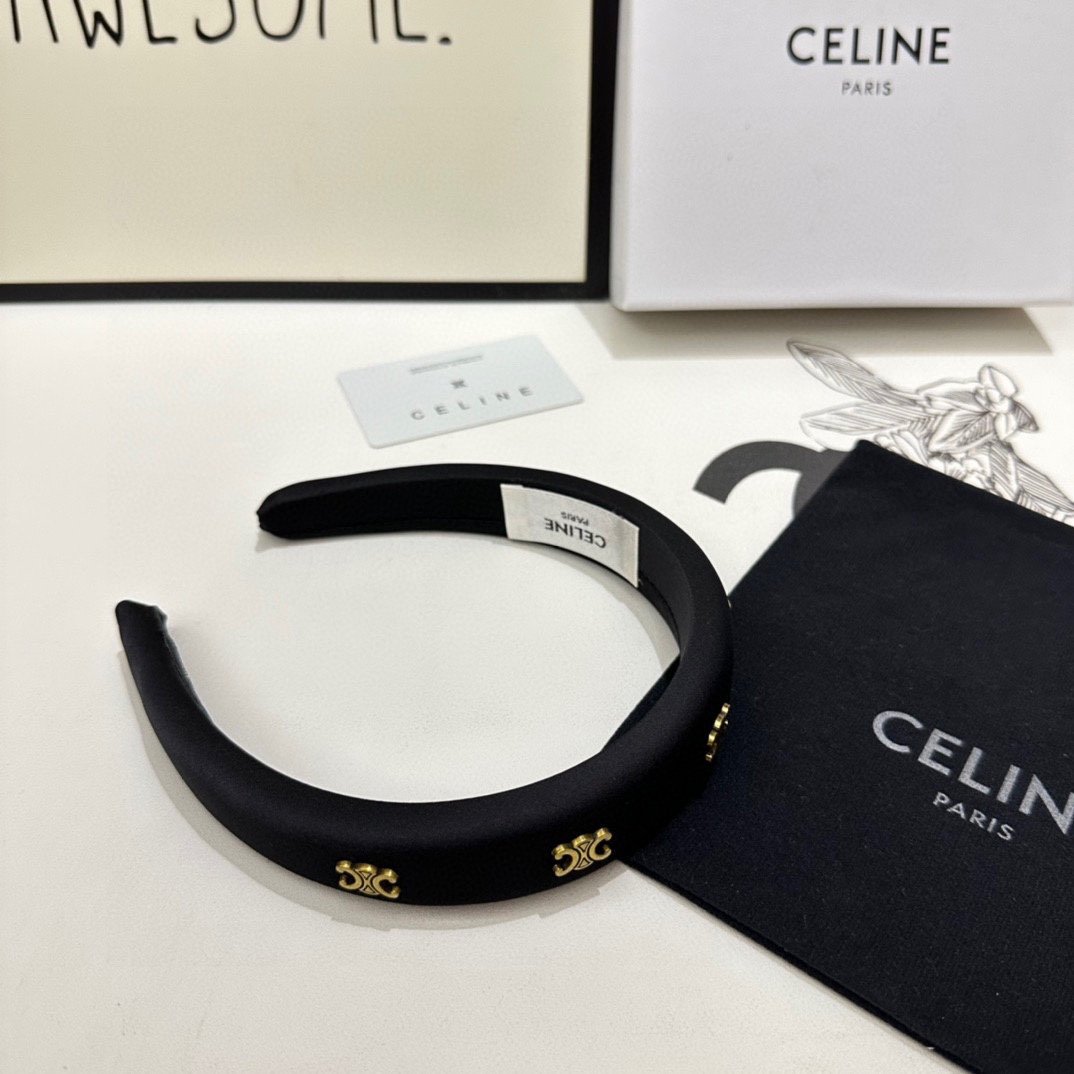 配专柜包装Celine赛琳最新发箍小仙女快入手特殊材质不嘞头可盐可甜