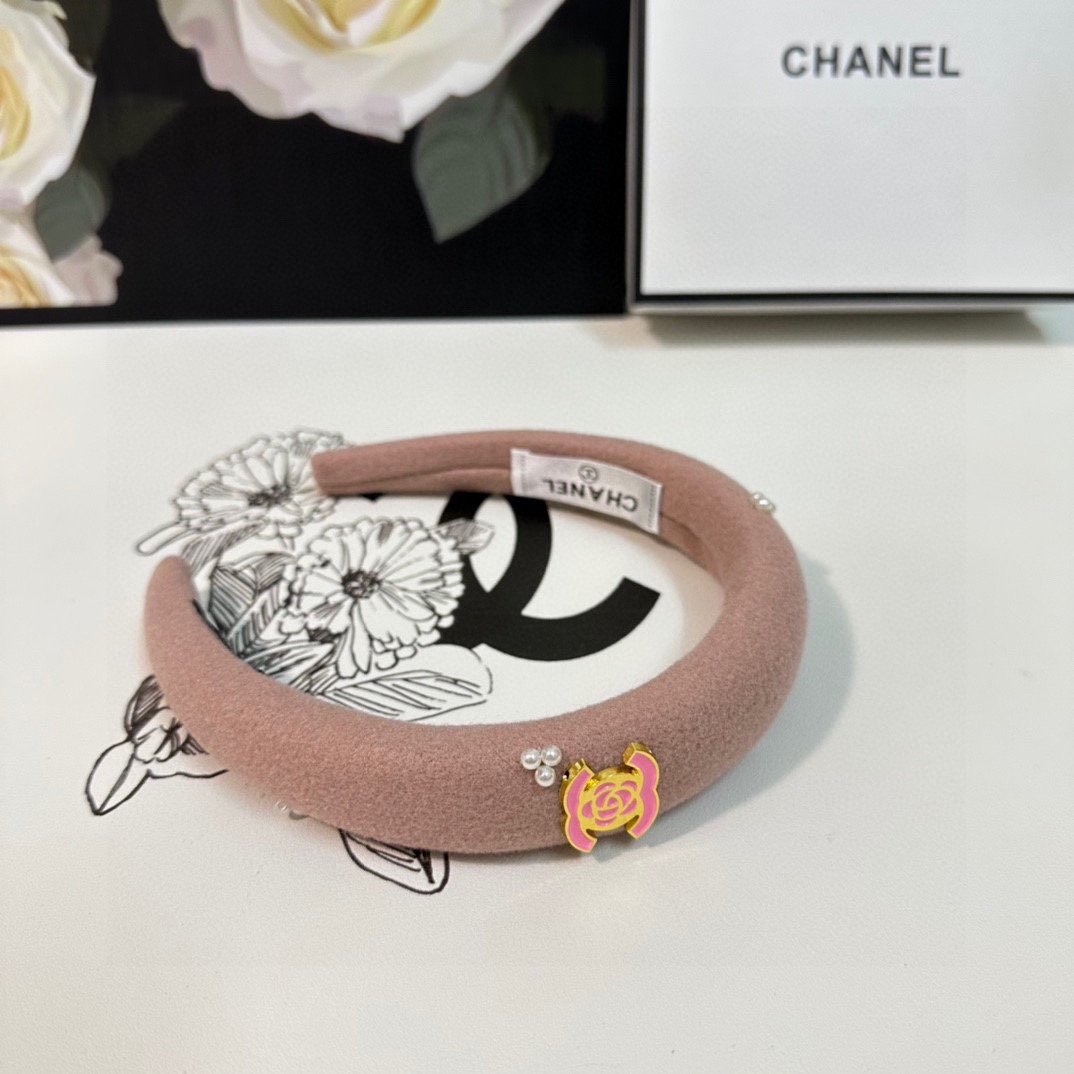 配专柜包装Chanel香奈儿最新发箍小仙女快入手特殊材质不嘞头可盐可甜