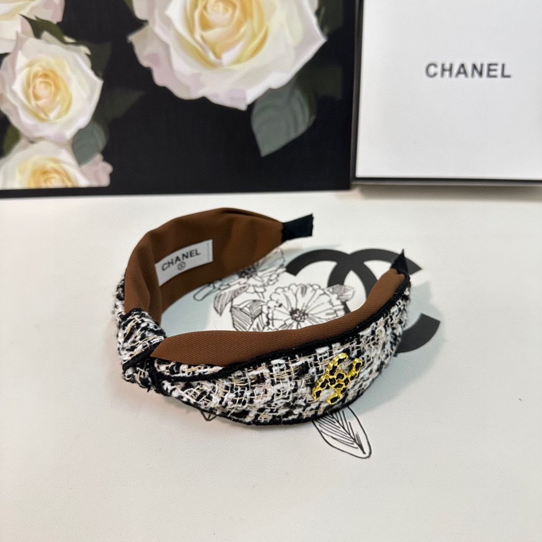 配专柜包装Chanel香奈儿最新五金发箍小仙女快入手特殊材质不嘞头可盐可甜