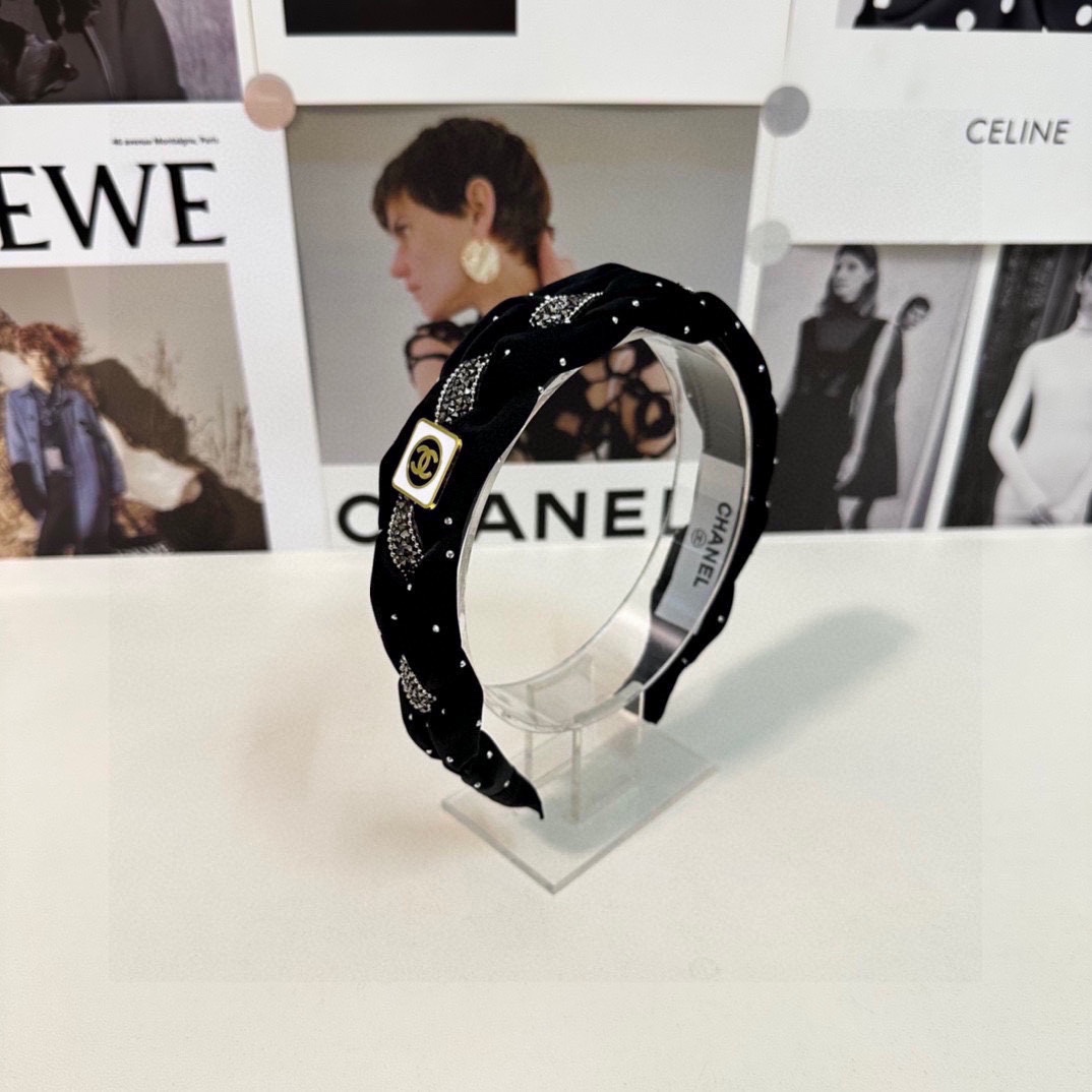 配专柜包装Chanel香奈儿最新麻花发箍独家定制面料高级质感大牌气场十足