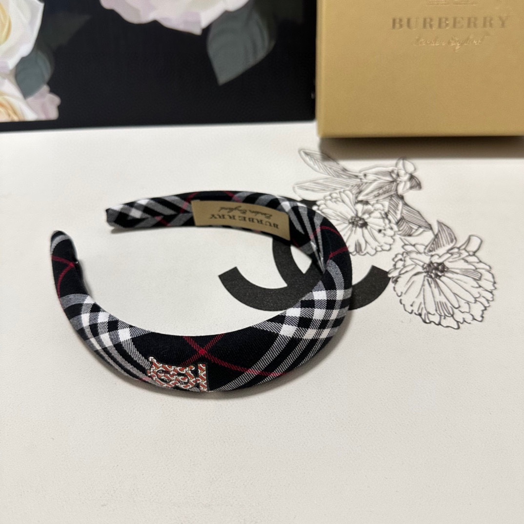 配专柜包装BURBERRY巴宝莉最新发箍小仙女快入手特殊材质不嘞头可盐可甜