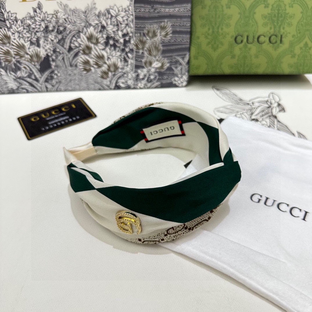 配专柜包装GUCCI古驰最新老花系列发箍小仙女入手特殊材质不嘞头可盐可甜