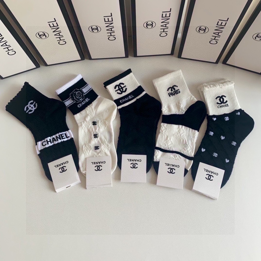 Chanel Fashion
 Sock-