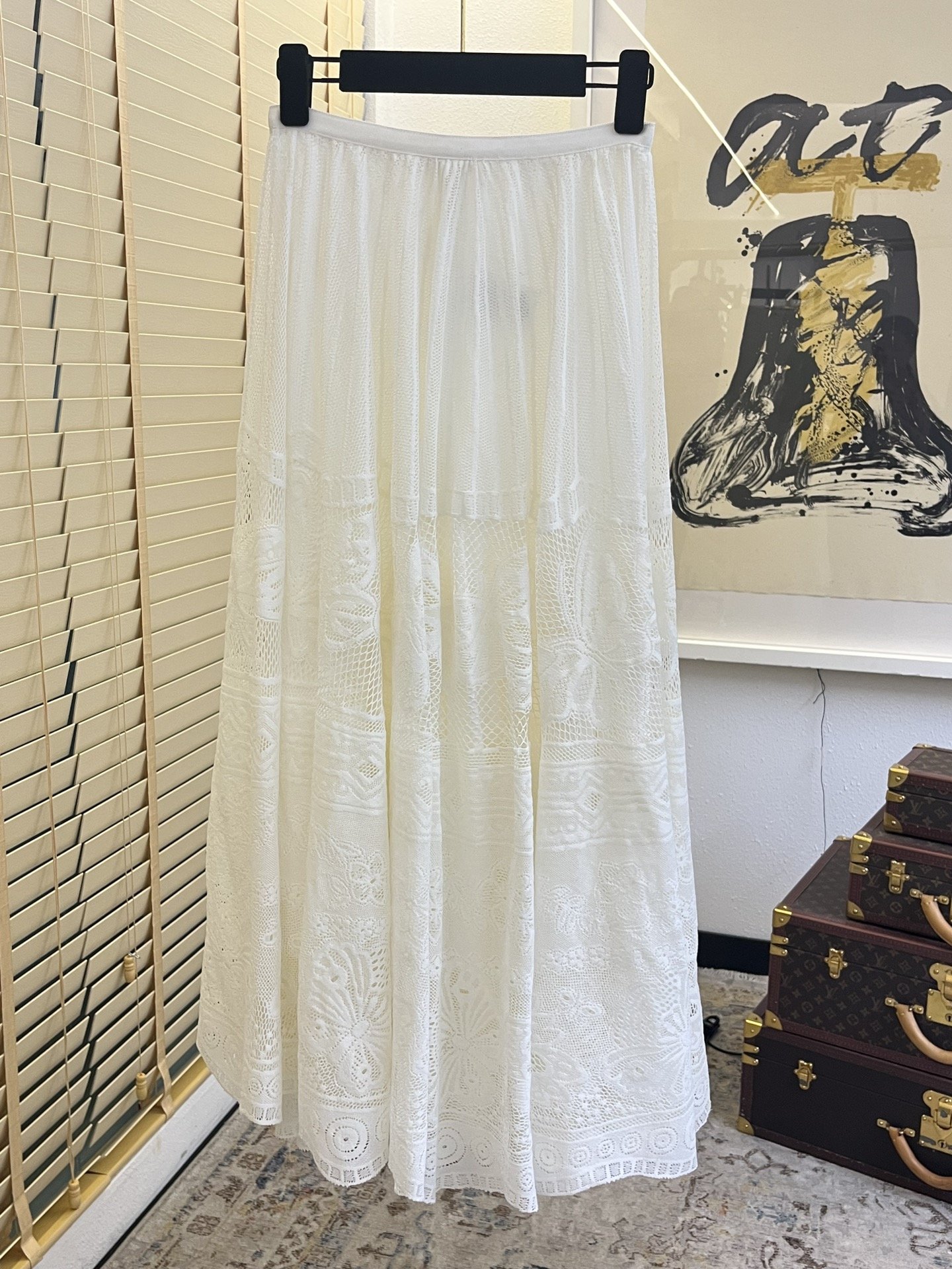  D家最新蝴蝶蕾丝半裙 清冷又高级 高品质原版出品 气质提升必备半裙36-SD