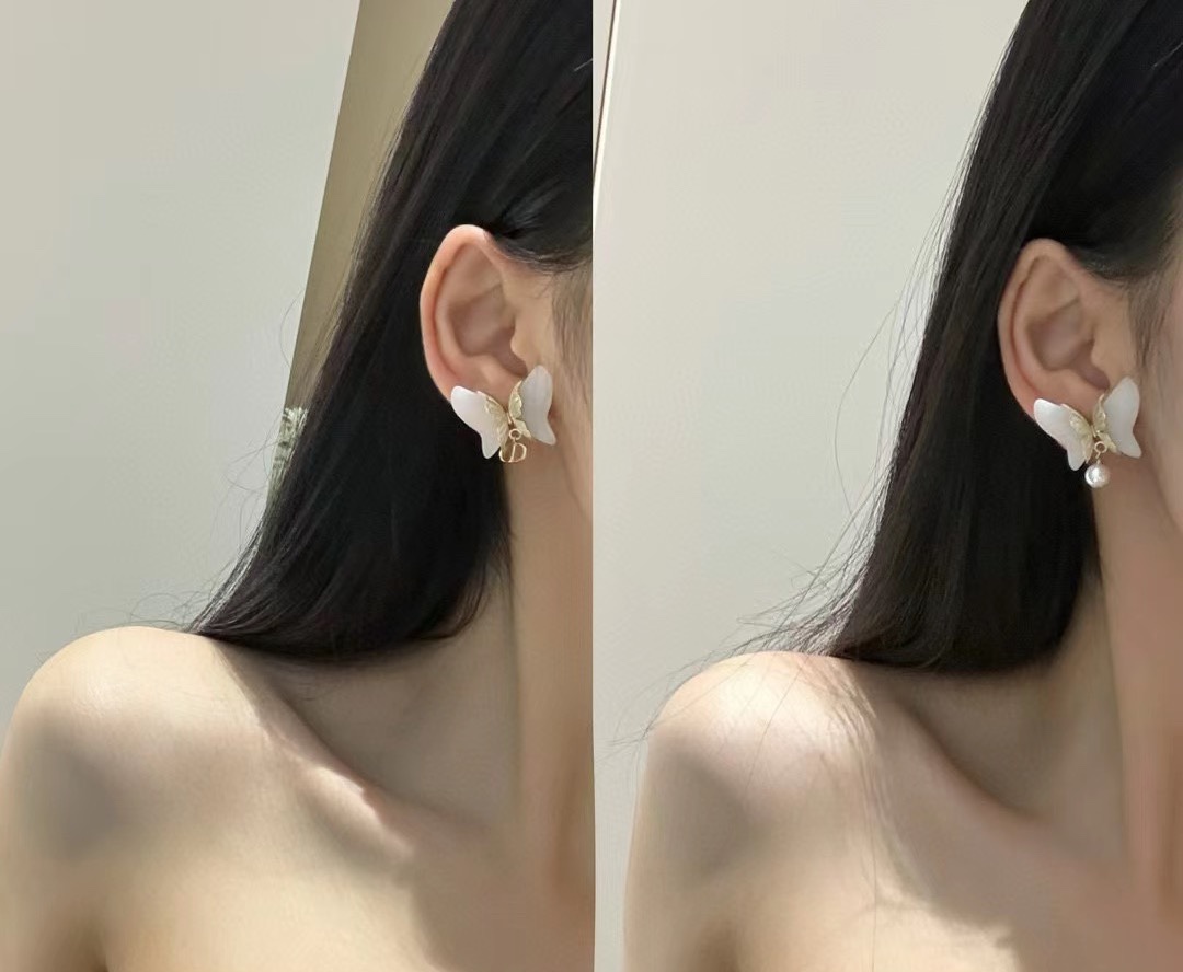  Dior  树脂蝴蝶耳环
Dior是懂玄学的🤔🤔
传说会招财
温柔仙气飘飘🦋
076038