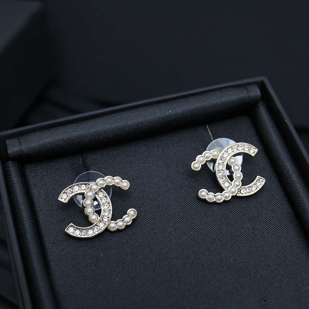 Chanel Bijoux Boucle D’Oreille Vintage