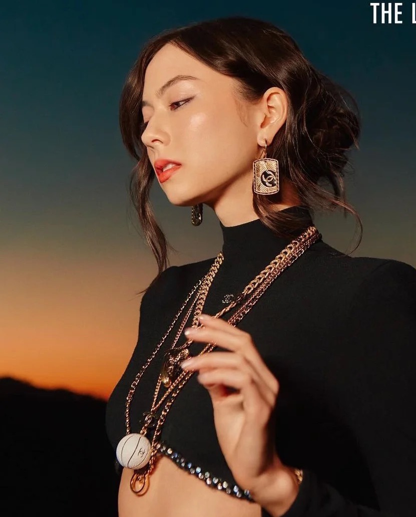 CHANEL中古款牌牌大耳环绝美又酷飒的一款大女主耳环，😍😍😍
