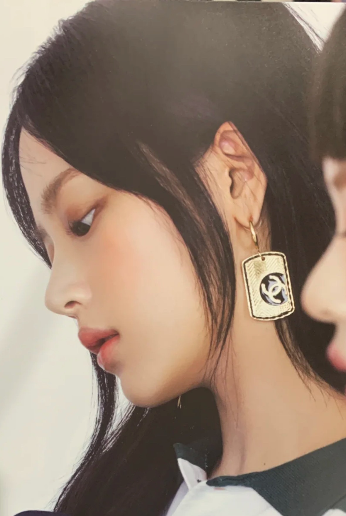 CHANEL中古款牌牌大耳环绝美又酷飒的一款大女主耳环，😍😍😍