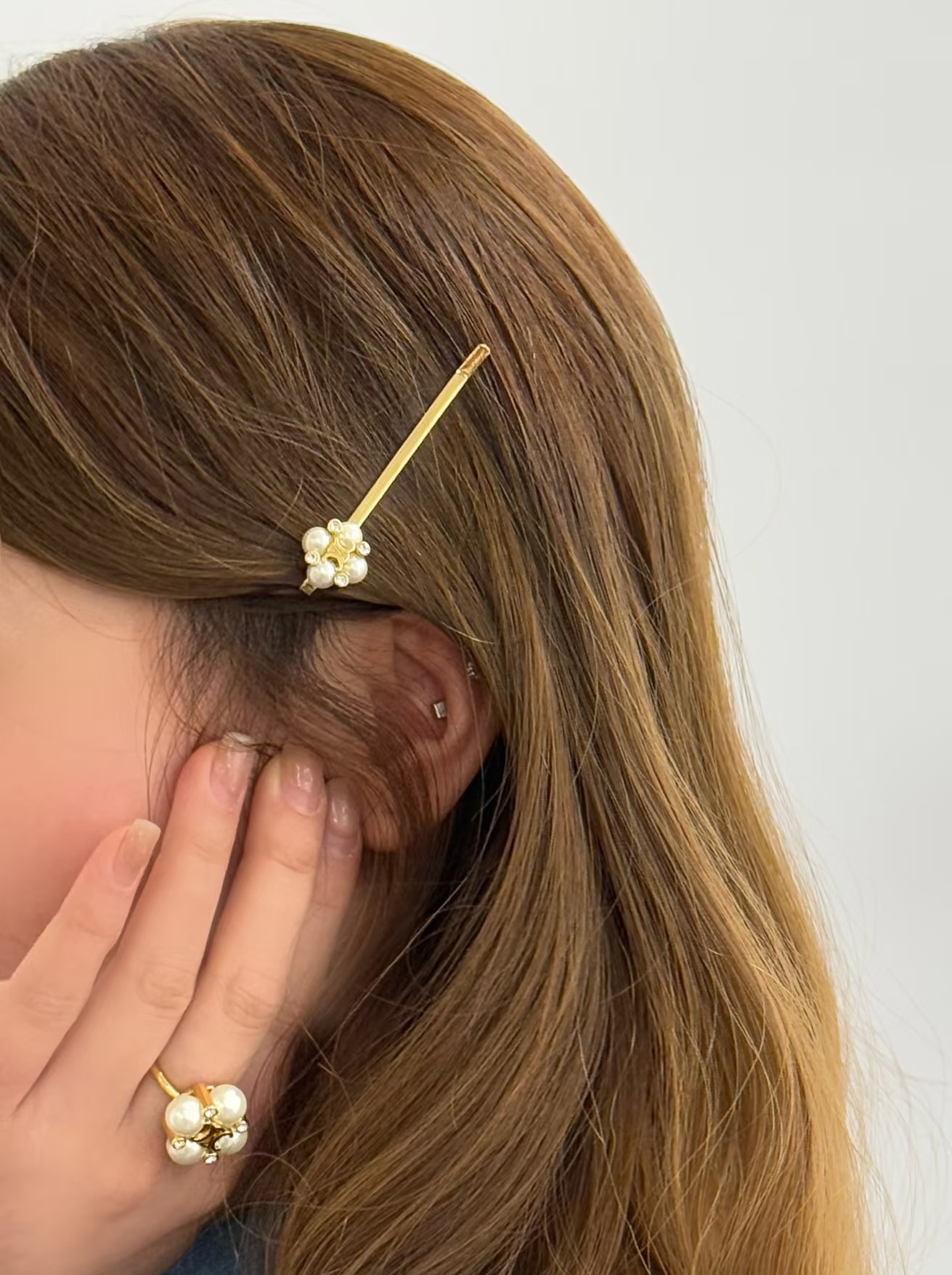 Vintage Style Hair Accessories: Schvalold Pearls and Water Drills for Everyday Fashion - 图片 8