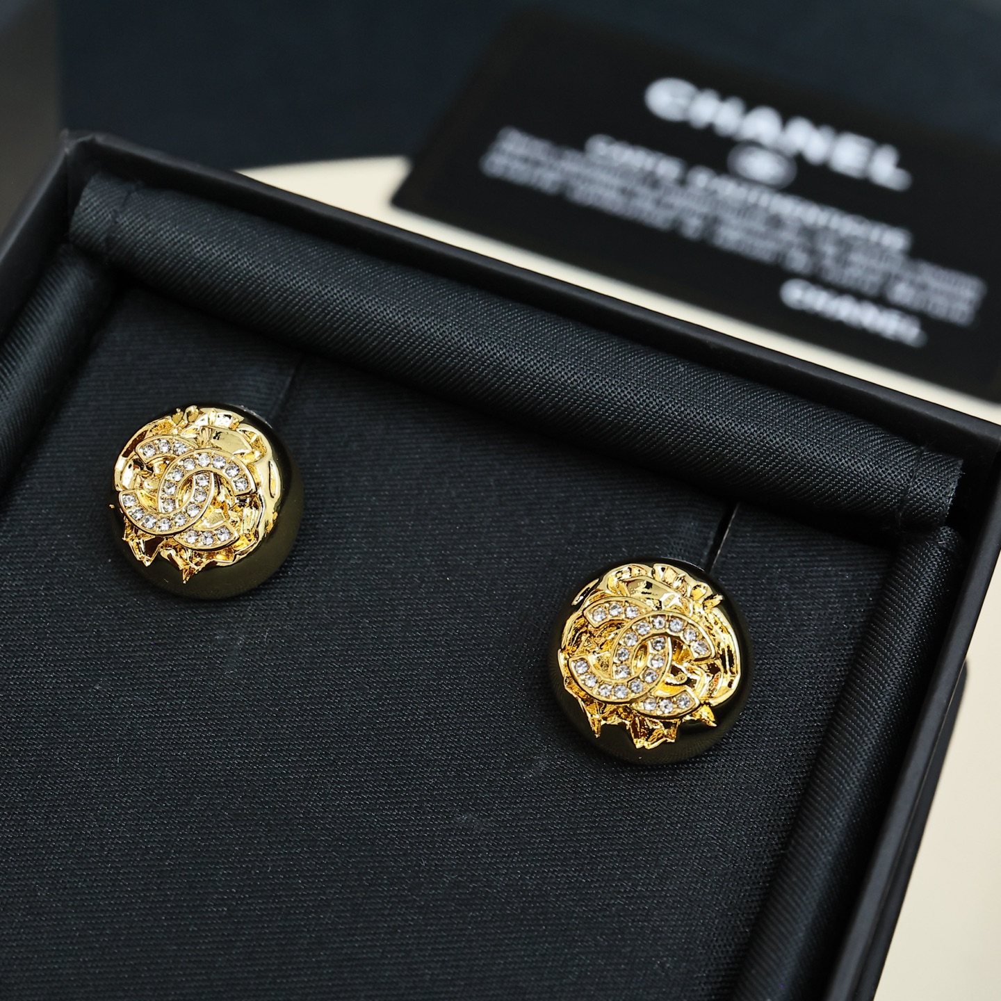 Chanel Chanel26C金球耳钉